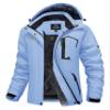 MAGCOMSEN Women's Winter Coats with Hood Ladies Snow Jacket Waterproof Insulated Ski Jackets Fleece Lined Jackets Womens Windbreaker 2XL view 1