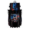 Boombah Superpack Hybrid Rolling Bat Bag - USA Patriot Bat Pack Black/Red/White - Wheeled & Backpack Version view 1