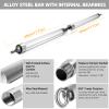 DASKING Detachable Resistance Bar (35.4" Total Length)  Heavy-Duty 500LBS Portable Gym Bar, Home & Travel Fitness view 3