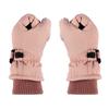 IPENNY Waterproof Windproof Women's Ski Gloves Winter Warm Touchscreen Snow Gloves Anti-Slip Adjustable Skiing Mittens Cold Weather Handwear Mitt for Outdoor Sports Snowboarding view 3