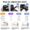 Kids Roller Skates for Boys and Girls, Women and Men, 4 Size Adjustable Quad Skates for Youth Adult Medium Size view 4