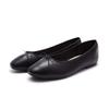 AFEETSING Women's Round Toe Ballet Flats Comfortable Bow Dressy Flats Shoes for Women (A-black2, Numeric_6_Point_5) view 3