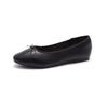 AFEETSING Women's Round Toe Ballet Flats Comfortable Bow Dressy Flats Shoes for Women (A-black2, Numeric_6_Point_5) view 4