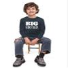 Big Brother Shirt for Toddler Promoted to Best Big Brother Announcement Baby Boys (US, Age, 10 Years, 12 Years, Charcoal Black - Long Sleeve) view 2