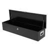 Volowoo Aluminum Pattern Toolbox, Hard Case,Aluminum Storage Box Framed Locking Storage Box Case Lock Box Hard Storage Case (Black,A, 50'') view 2