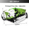 Niqqzit Motocross Dirt Bike Mask with Filter Breathable Face Mask Washable Balaclava Bandana Mouth Cover with Adjustable Ear Loops view 2