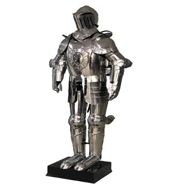 Nautical-Mart Medieval Knight Battle Ready Suit of Armor Reenactment Wearable Halloween Costume (Only Leg Set)