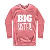 Big Sister Shirt Big Sister Announcement Toddler Shirts Promoted to Girls Outfit (Mauve - Long Sleeve, 10-12 Years) view 1