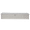 Volowoo Aluminum Pattern Toolbox, Hard Case,Aluminum Storage Box Framed Locking Storage Box Case Lock Box Hard Storage Case (Silver,A, 50'') view 2