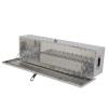 Volowoo Aluminum Pattern Toolbox, Hard Case,Aluminum Storage Box Framed Locking Storage Box Case Lock Box Hard Storage Case (Silver,A, 50'') view 4