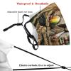 Niqqzit Jamaican Rasta Reggae Judah Lion Mask with Filter Breathable Face Mask Washable Balaclava Bandana Mouth Cover with Adjustable Ear Loops view 4