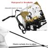 Niqqzit Motocross Dirt Bike Mask with Filter Breathable Face Mask Washable Balaclava Bandana Mouth Cover with Adjustable Ear Loops view 4