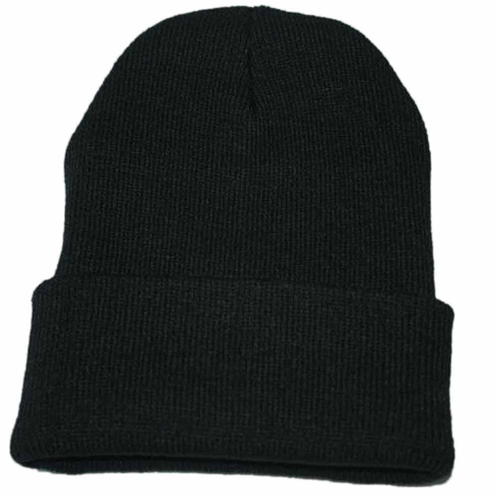 LIXIAO Men Women Stretchy Slouchy Beanie Skully Hat Winter Trendy Keep Warm Baggy Knitted Hip Hop Hats Outdoor Ski Cap