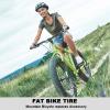 MOHEGIA Fat Bike Tire: 26 x 4.0 inch Folding Replacement Fat MTB Tire for Wide Mountain Snow Bicycle & Trike with Street or Trail Riding view 2