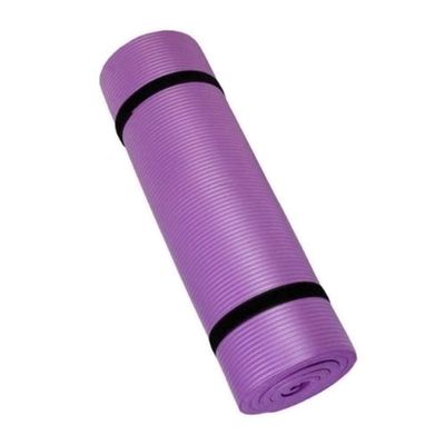 Ministry of Warehouse 72" x 24" Extra Thick 8mm Exercise Fitness Pad On-Slip with Strap Yoga Mat