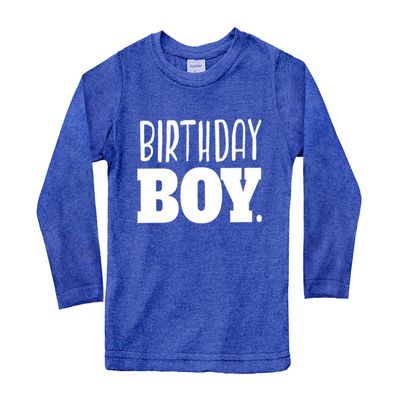 Birthday boy Shirt Toddler Boys Outfit First Happy 2t 3t 4 Year Old 5 Kids 6th (Charcoal Blue - Long Sleeve, 5 Years)