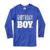 Birthday boy Shirt Toddler Boys Outfit First Happy 2t 3t 4 Year Old 5 Kids 6th (Charcoal Blue - Long Sleeve, 5 Years) view 1