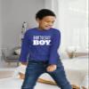 Birthday boy Shirt Toddler Boys Outfit First Happy 2t 3t 4 Year Old 5 Kids 6th (Charcoal Blue - Long Sleeve, 5 Years) view 3
