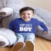 Birthday boy Shirt Toddler Boys Outfit First Happy 2t 3t 4 Year Old 5 Kids 6th (Charcoal Blue - Long Sleeve, 5 Years) view 4