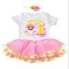 Luke and Lulu Shark Birthday Outfit Girl Collection - 1st Birthday view 1