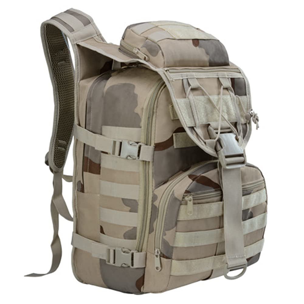 SUOKI 35L Molle Tactical Backpacks Assault Pack Bug Out Bag Hiking Treeking Daily Rucksack