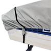 Budge B-1211-X2 1200 Denier Flat Front Boat Cover Gray 14'-16' Long (Beam Width Up to 75") Waterproof, Heavy Duty, UV Resistant view 3