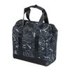 Basil Unisex Adult Grand Flower Bicycle Shopper, Black, 23 Litres view 1