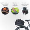 BASIL Bicycle Bag, Miles Trunk Bag, Professional MIK Compatible, 9-36L Waterproof view 2