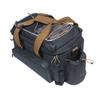 Basil Miles XL Pannier Rack Bag - Waterproof Bicycle Bag for Pannier Rack - Rear Bicycle Bags - 31 x 23 x 20 cm - Brown view 1