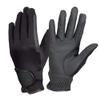 Ovation Summer Riding Gloves - Pro Grip, Black view 1