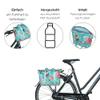 Basil 18166 Bicycle Handbag Bloom Field Sky Blue 8-11 litres Recycled PET Polyester view 2