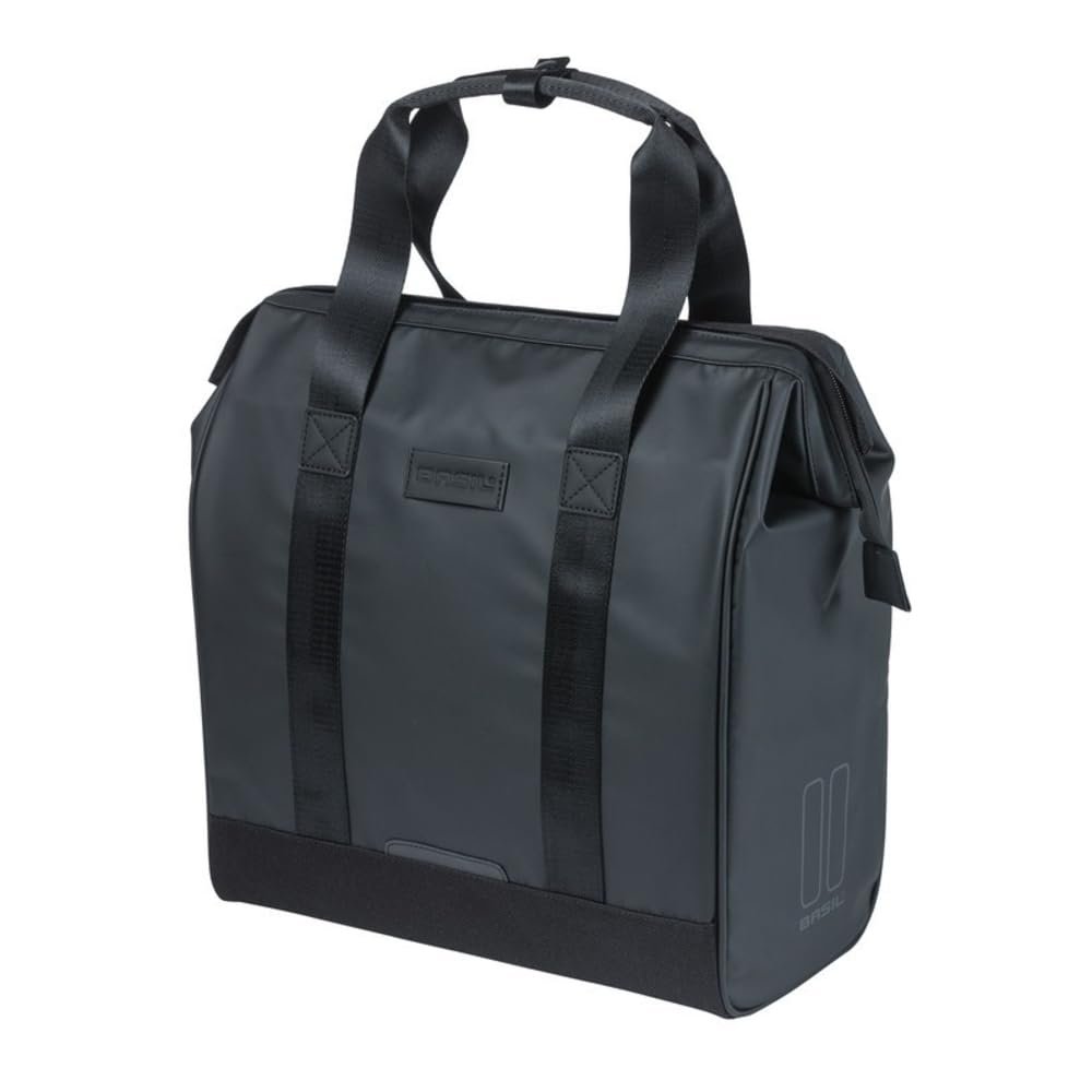 Basil Grand Tarpaulin Hook-on Pannier 23l With Reflectives One Size