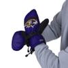 FOCO Baltimore Ravens NFL Frozen Tundra Insulated Mittens - L/XL view 2