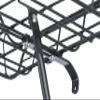 Basil Bicycle Basket, Portland, Front Basket, 6.6 gal (25 L), Front Use, Compatible with 0.5-0.5 inch (12-13 mm) Nut Stoppers, Matte Black view 2