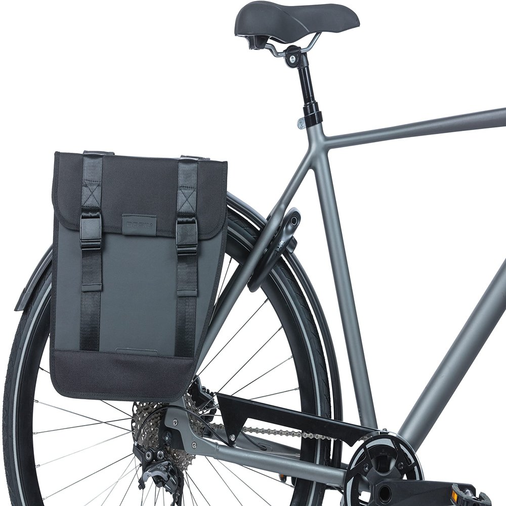 Basil B.V. 2179233002 Unisex Adult Pannier Bags, Black, 28 L