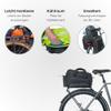 Basil Miles XL Pannier Rack Bag - Waterproof Pannier Rack Bag - Rear Bicycle Panniers - With Carry Handle view 2