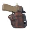1791 GUNLEATHER P320c Paddle Holster - Optic Ready OWB CCW Leather Holster for Belts - Right Handed - HK VP9sk, P2000, 45c, SIG P229c and Most compacts w. Rails view 1