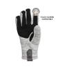 FOCO Las Vegas Raiders NFL Heather Grey Insulated Gloves - L/XL view 3
