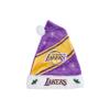 FOCO Los Angeles Lakers NBA High End Santa Hat view 1