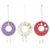Mud Pie Women's Dainty Earring Set, Cream, One Size view 3