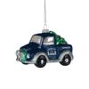 Dallas Cowboys NFL Blown Glass Truck Ornament view 2