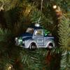 Dallas Cowboys NFL Blown Glass Truck Ornament view 3