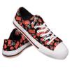 FOCO Cleveland Browns NFL Womens Low Top Repeat Print Canvas Shoes - 8 view 1