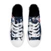 FOCO New England Patriots NFL Womens Low Top Tie Dye Canvas Shoes - 8 view 4
