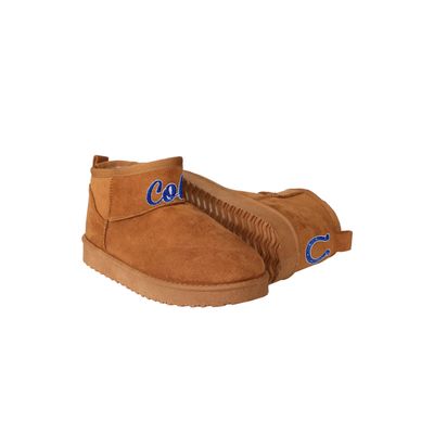 FOCO Indianapolis Colts NFL Womens Team Logo Fuzzy Fan Boots - 7
