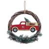 San Francisco 49ers NFL Wreath with Truck view 1