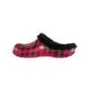 FOCO San Francisco 49ers NFL Mens Sherpa Lined Buffalo Check Clog - M view 2