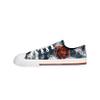 FOCO Chicago Bears NFL Womens Low Top Tie Dye Canvas Shoes - 8 view 3