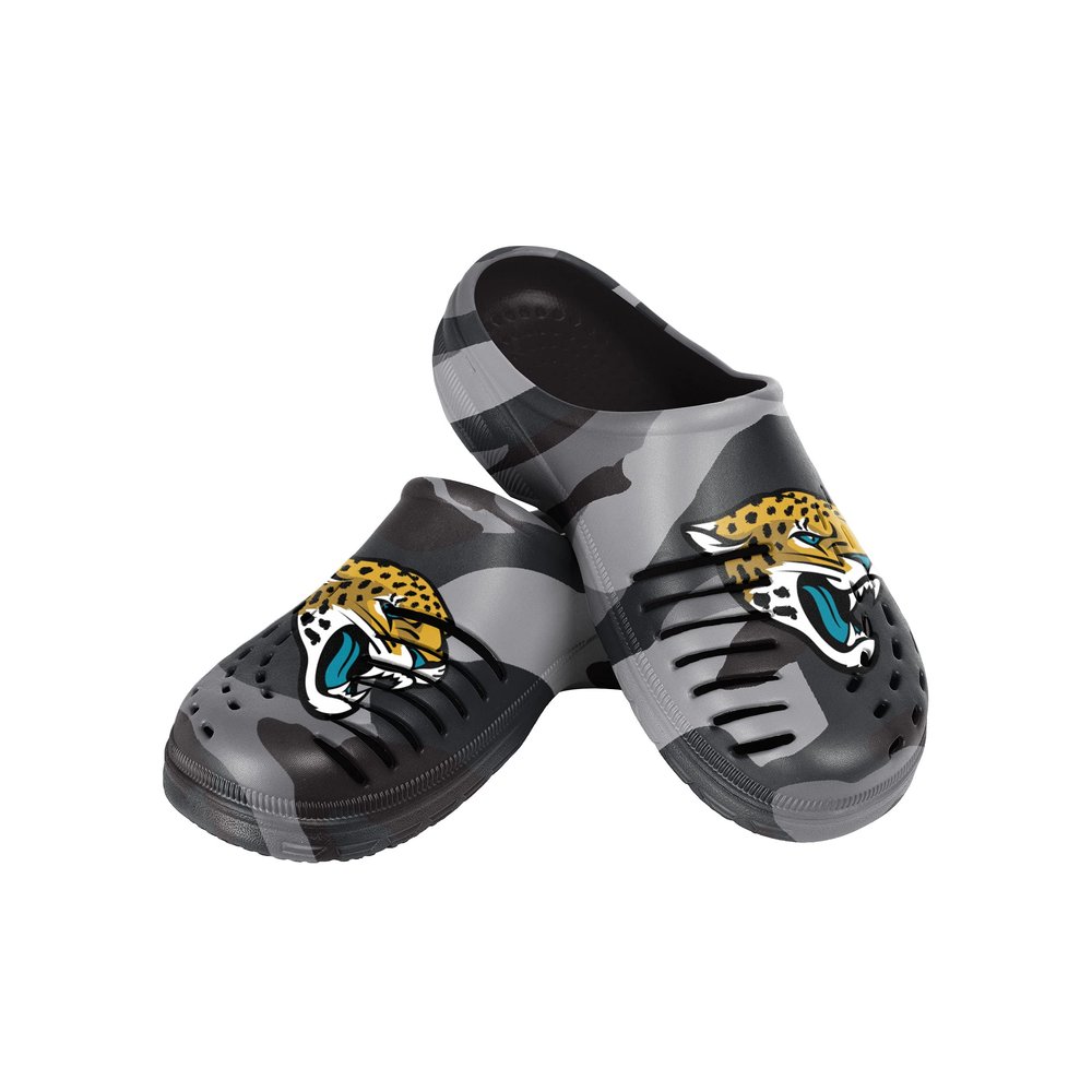 FOCO Jacksonville Jaguars NFL Mens Tonal Camo Clog - L