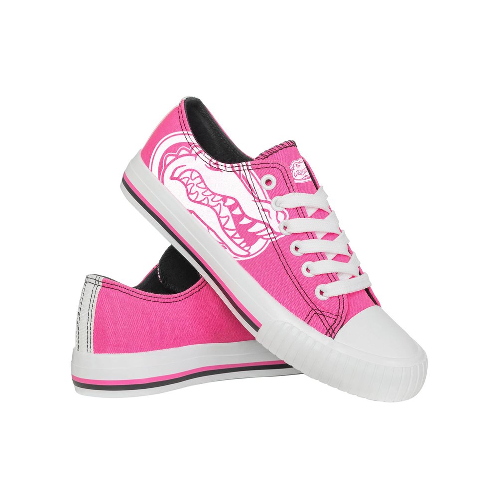 FOCO Florida Gators NCAA Womens Highlights Low Top Canvas Shoe - 9